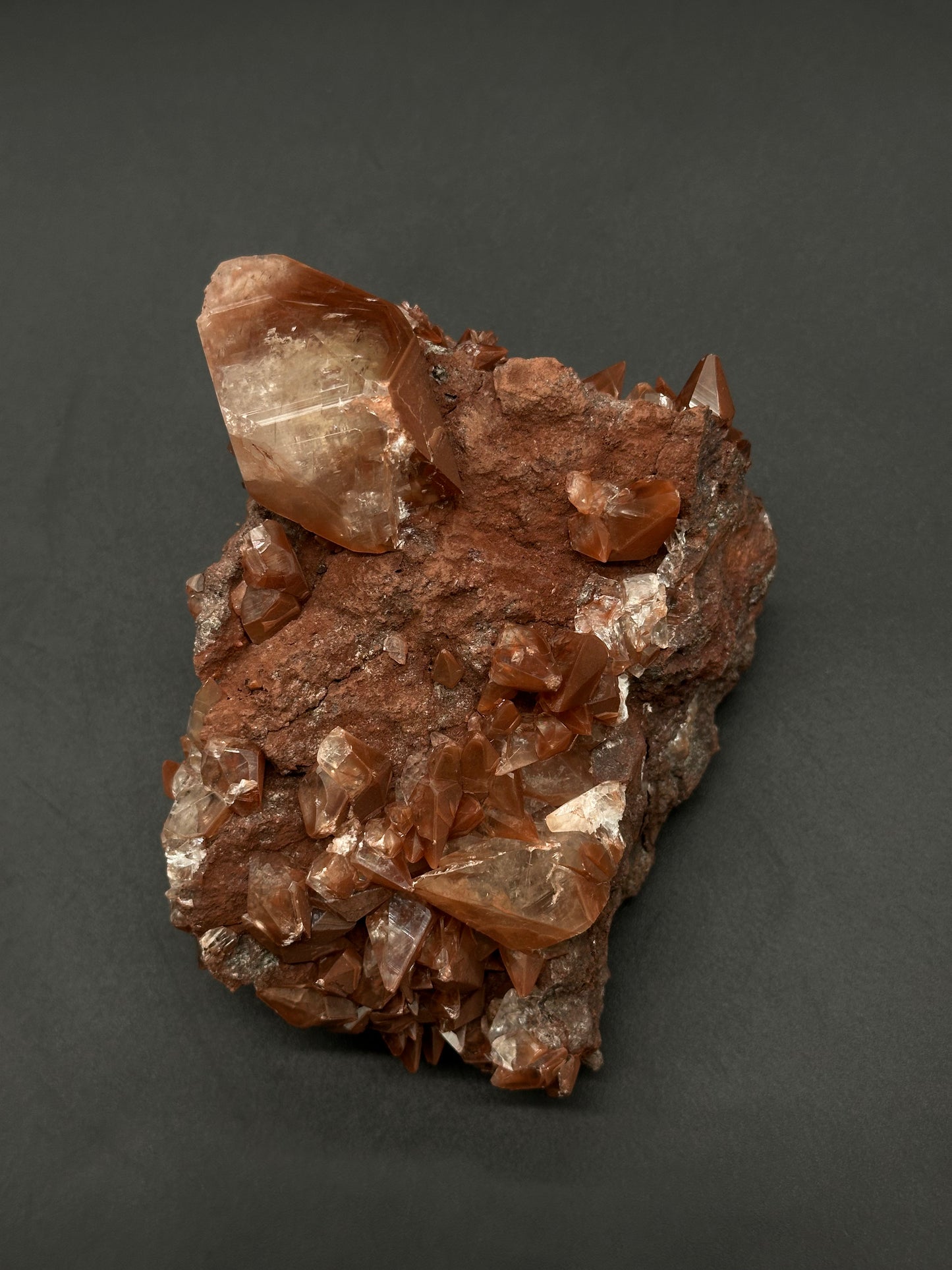 Diamond Calcite (508W26) showcases a shimmering crystalline structure, highlighting its intricate facets and natural luster, epitomizing the beauty of mineral formations.
