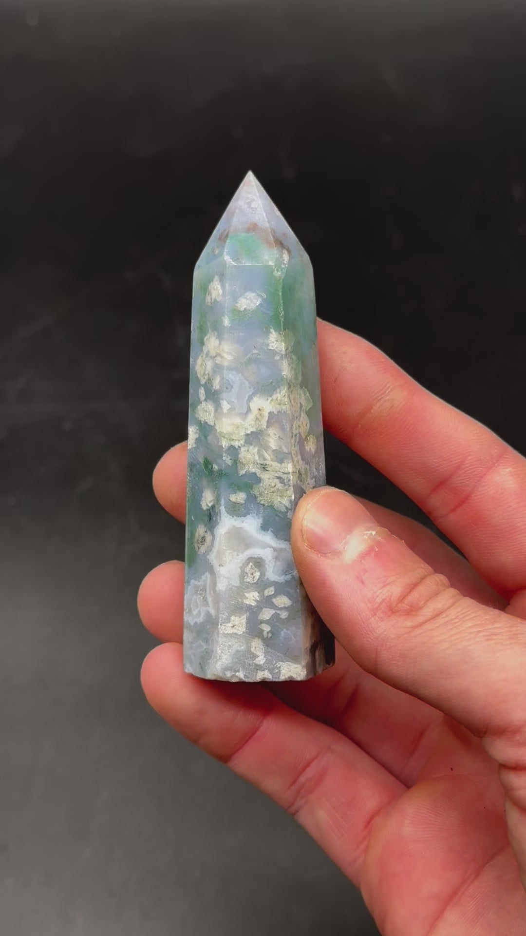 パワーストーン★彡 Moss Agate Tower (912W19) – Next World Exotics