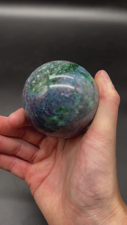 Ruby Kyanite Sphere (829W06)