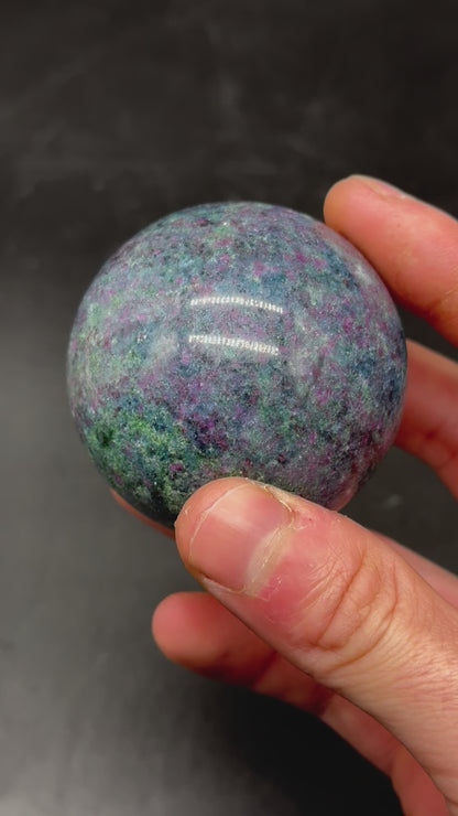 Ruby Kyanite Sphere (912W12)