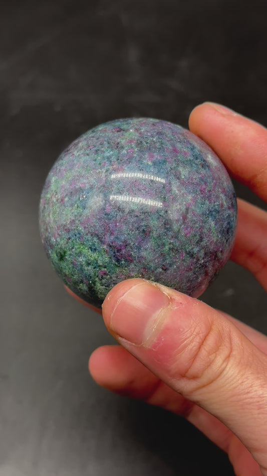 Ruby Kyanite Sphere (912W12)