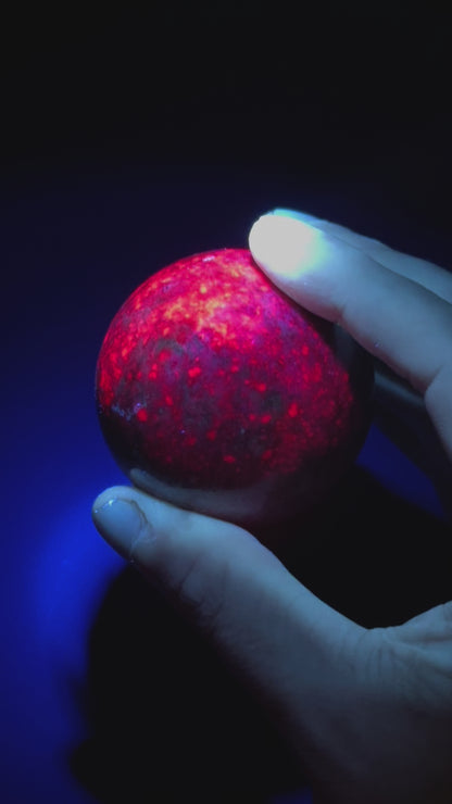 Ruby Kyanite Sphere (912W12)