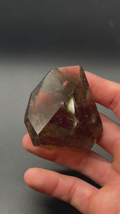 Rutilated Smokey Garden Quartz (213W05)