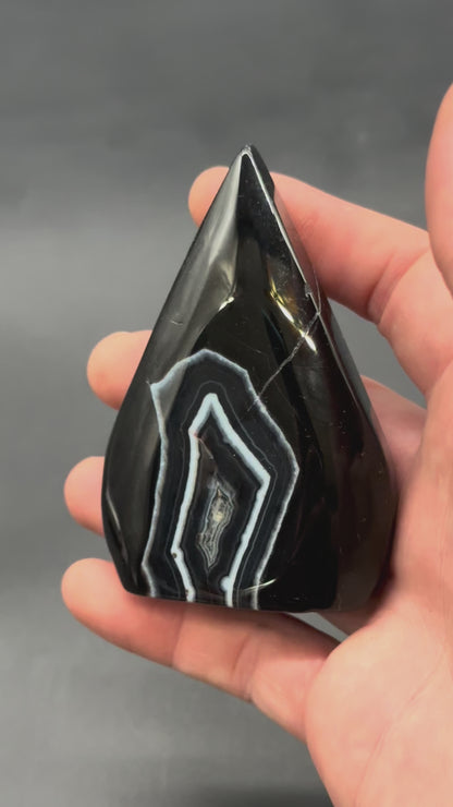 Black Agate Free Form (812W10)