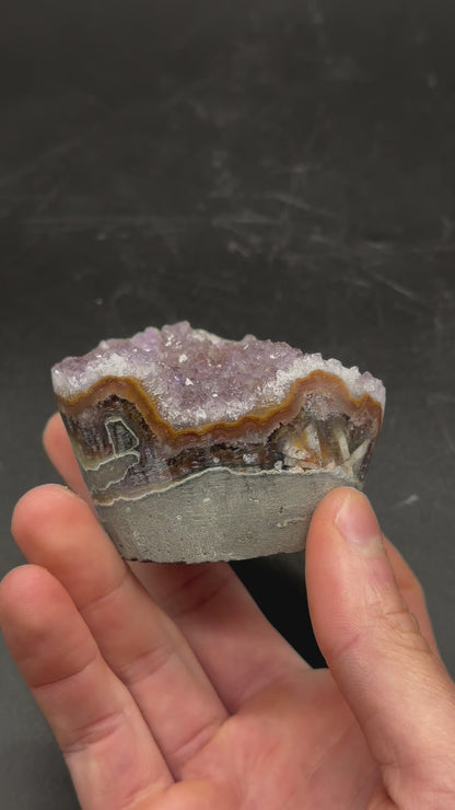 Sugar Fluorite Bowl (829W42)