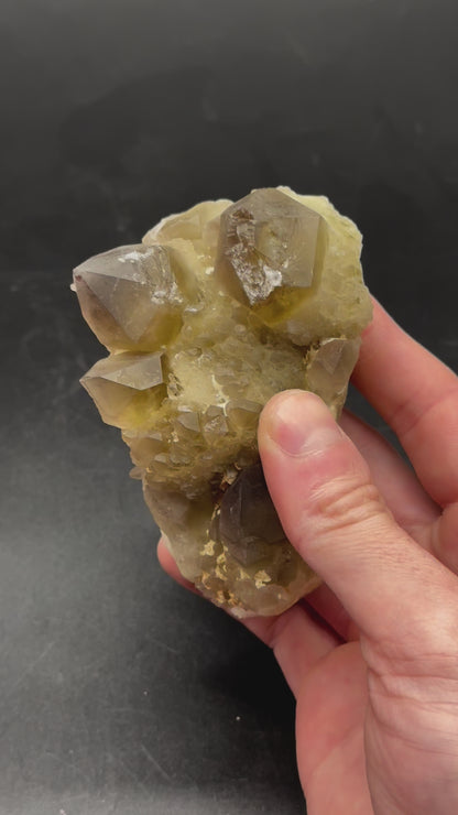 Yellow Pineapple Quartz Cluster (1017W51)